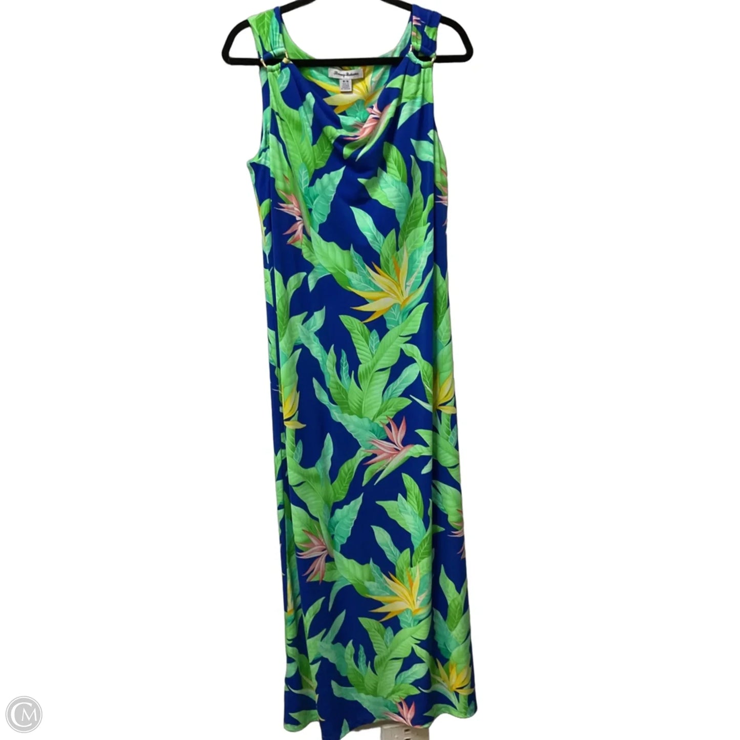 Dress Casual Maxi By Tommy Bahama In Tropical Print, Size: M