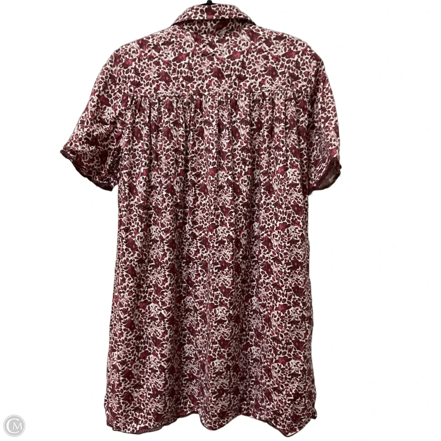 Dress Casual Midi By Clothes Mentor In Red & White, Size: M