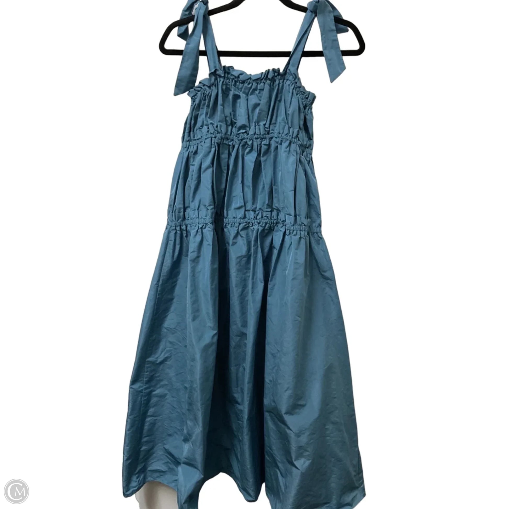 Dress Casual Midi By Zara In Teal, Size: S