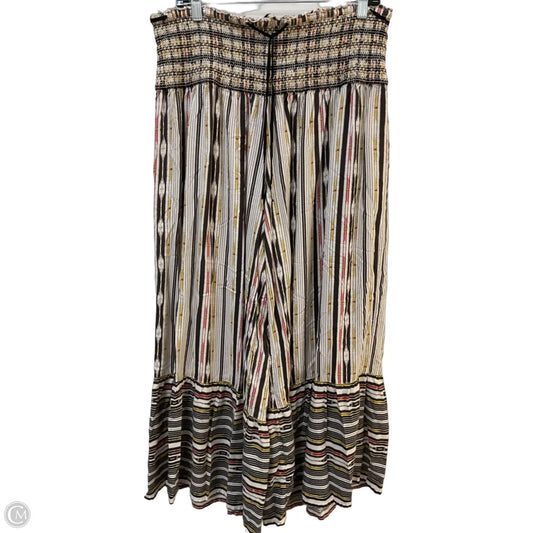 Pants Lounge By Maeve In Black & Cream, Size: L