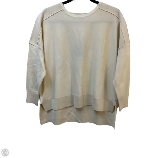 Sweater By Adrianna Papell In Cream, Size: S