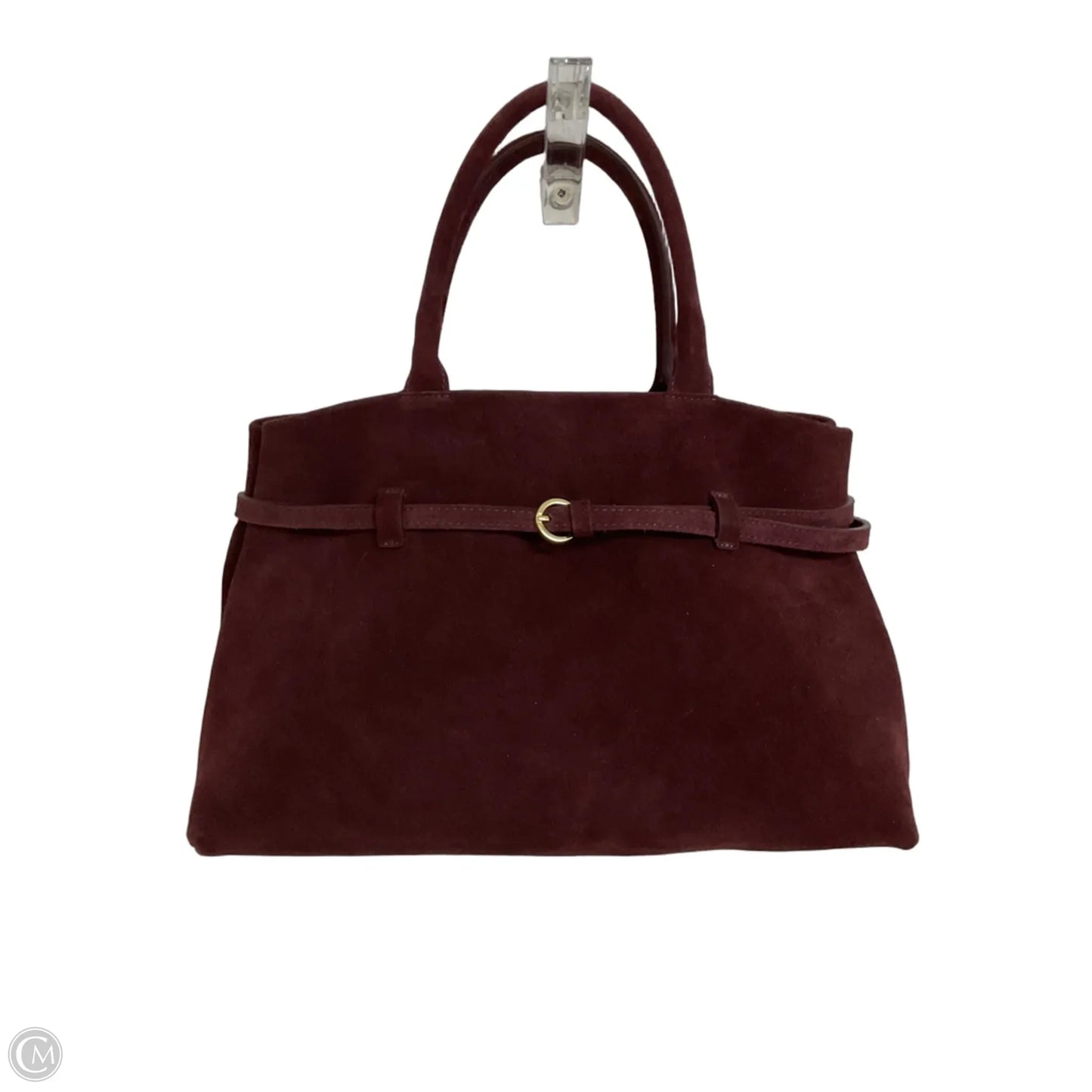 Handbag Leather By Clothes Mentor, Size: Large
