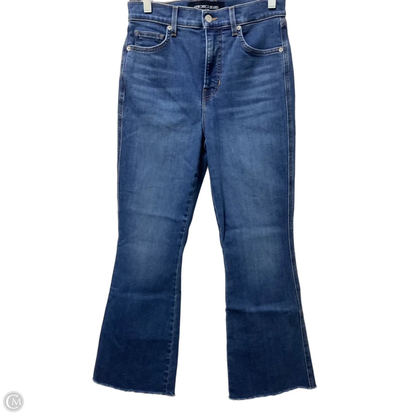 Jeans Flared By Veronica Beard In Blue Denim, Size: 6