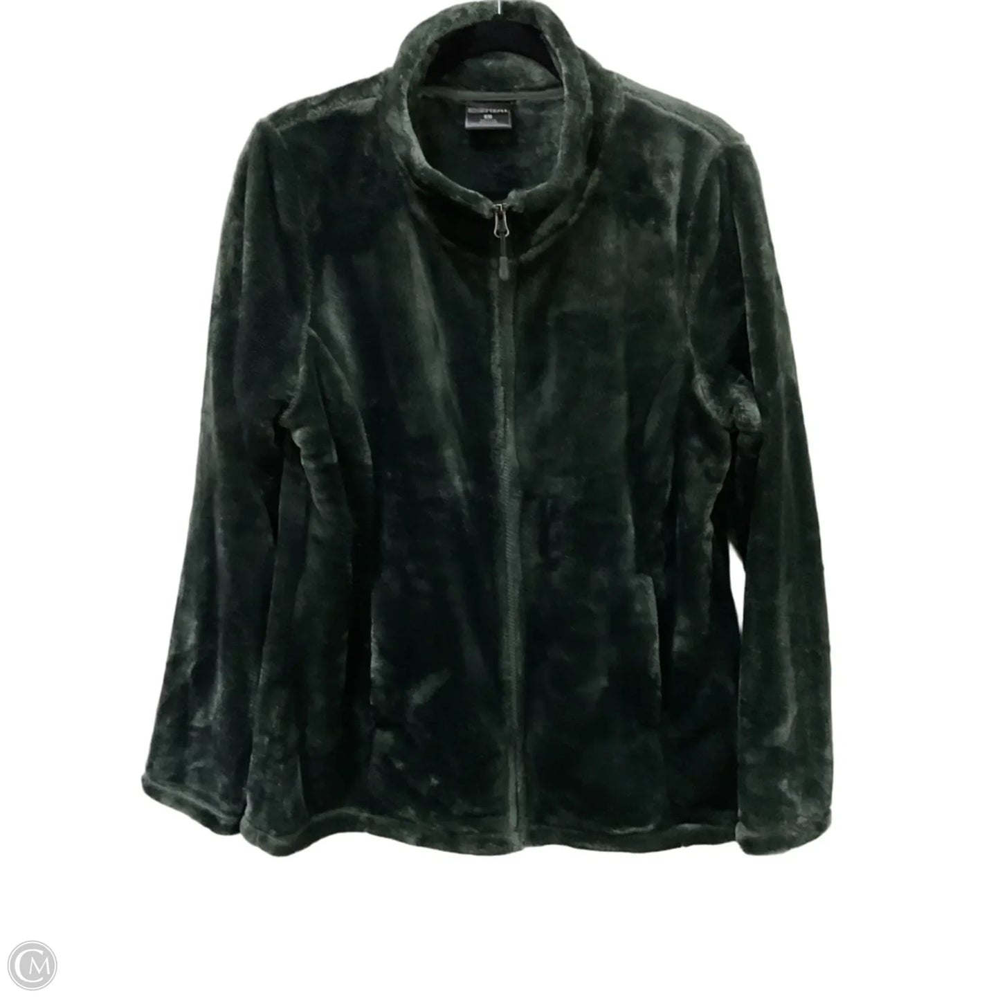 Jacket Faux Fur & Sherpa By 32 Degrees In Green, Size: L