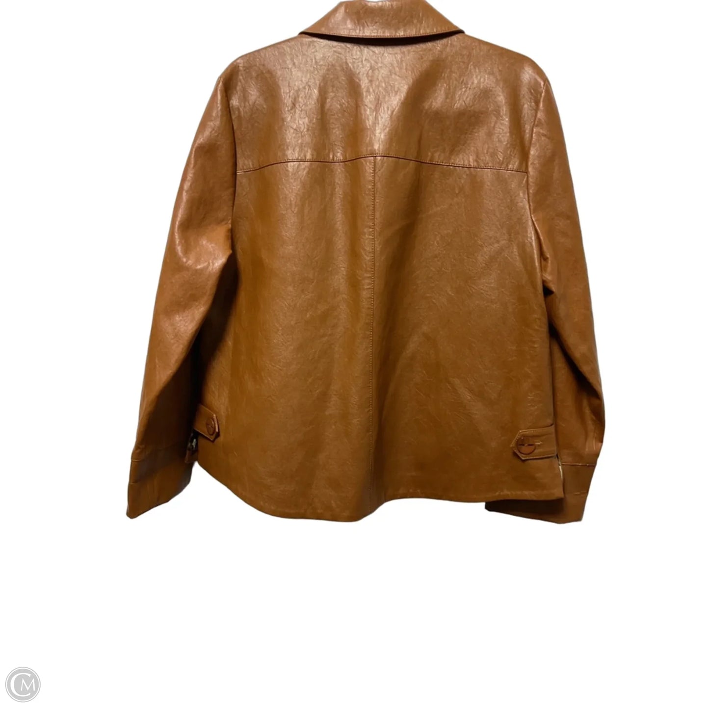 Jacket Other By Chicos In Brown, Size: L