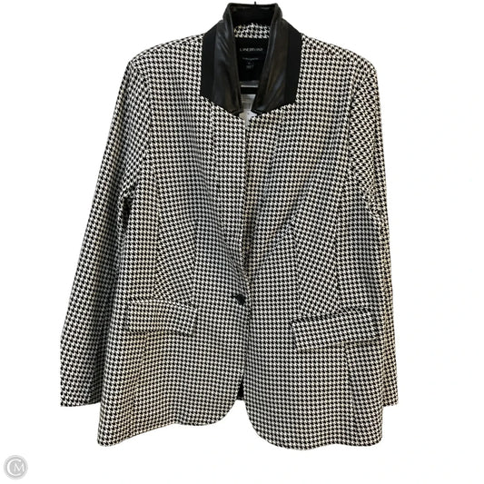 Blazer By Lane Bryant In Black & White, Size: 18