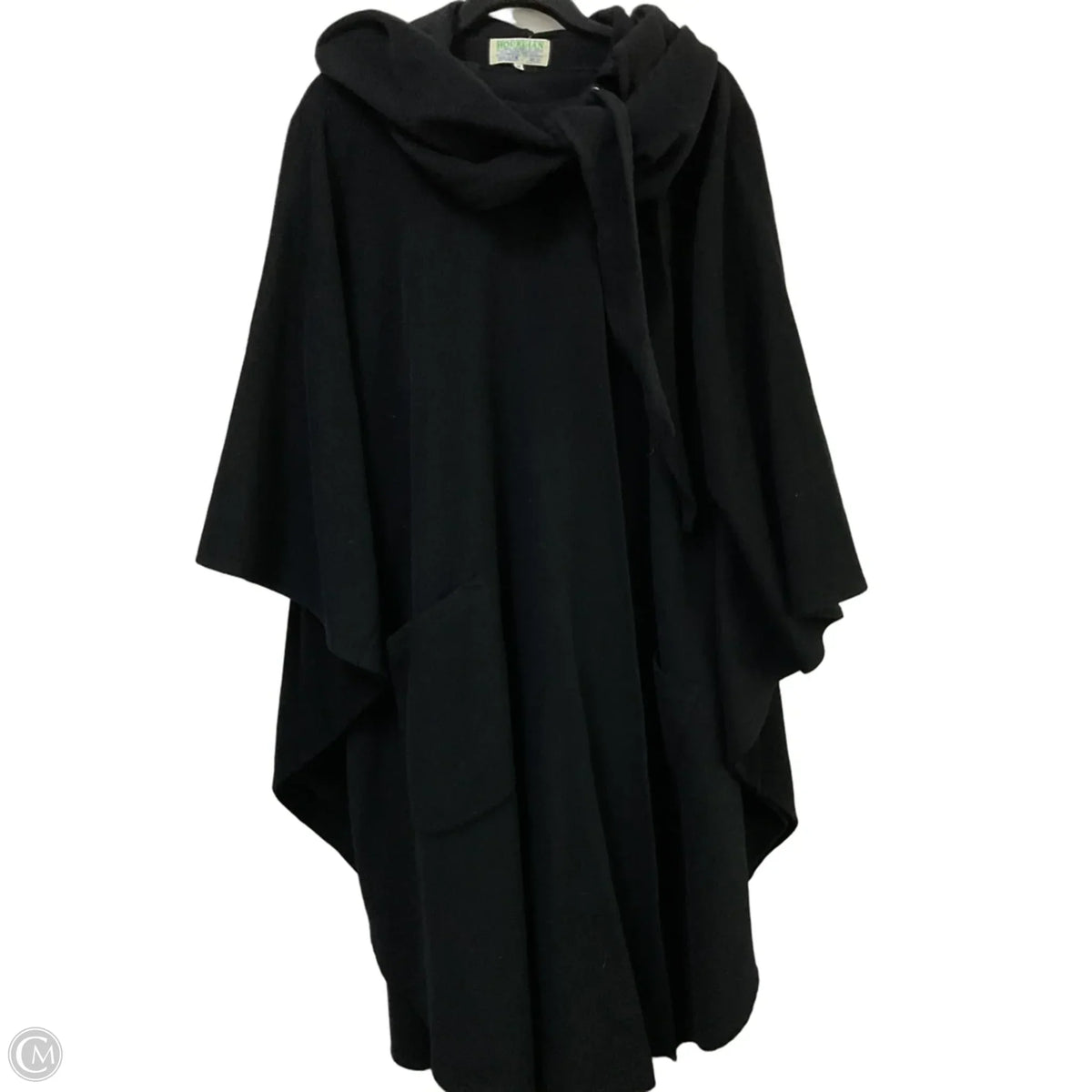 Coat Wool By Clothes Mentor In Black, Size: M