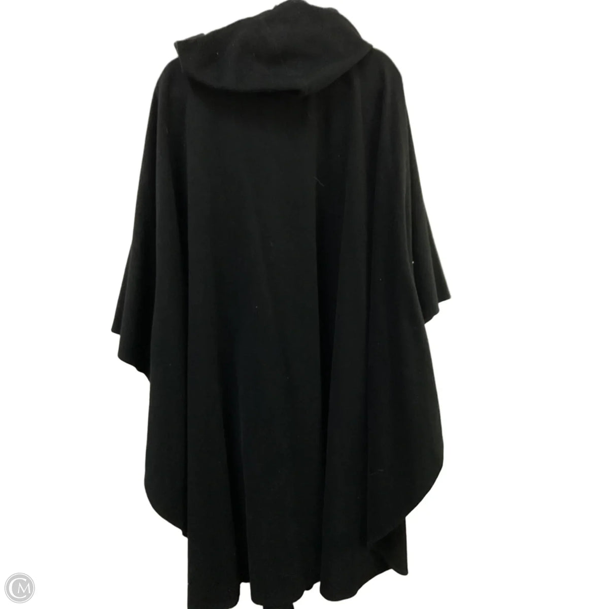 Coat Wool By Clothes Mentor In Black, Size: M