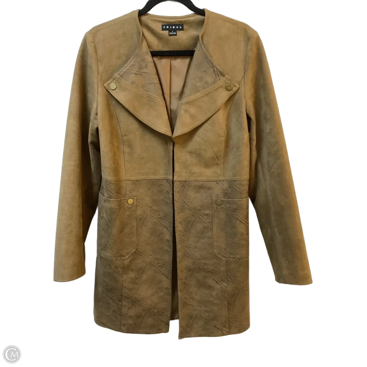 Jacket Other By Tribal In Brown, Size: 6