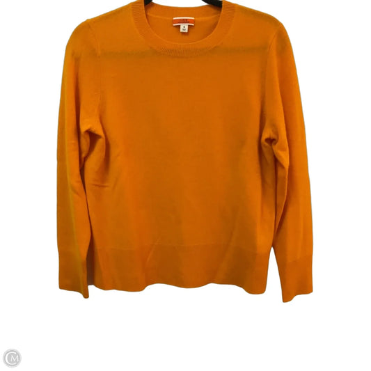 Sweater Cashmere By J. Crew In Orange, Size: S
