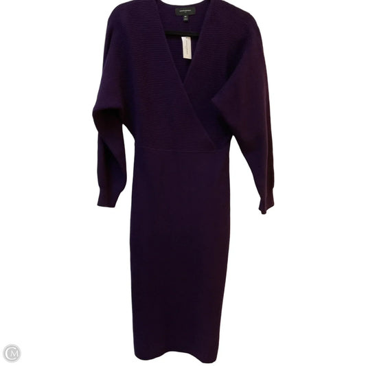 Dress Sweater By Banana Republic In Purple, Size: Xs