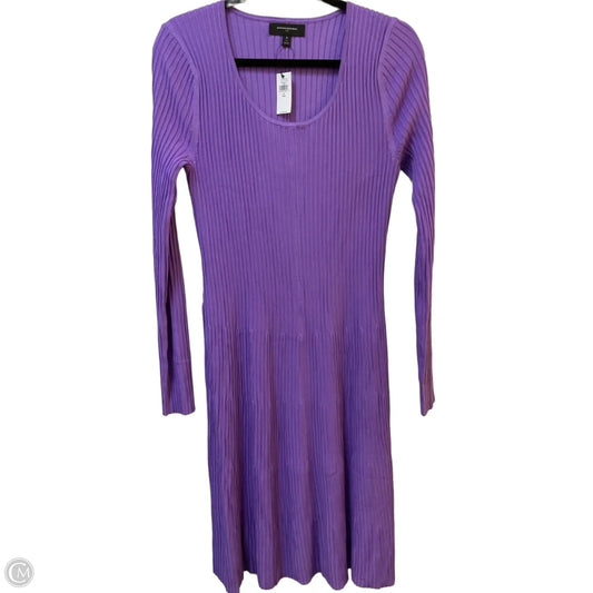 Dress Sweater By Banana Republic In Purple, Size: S