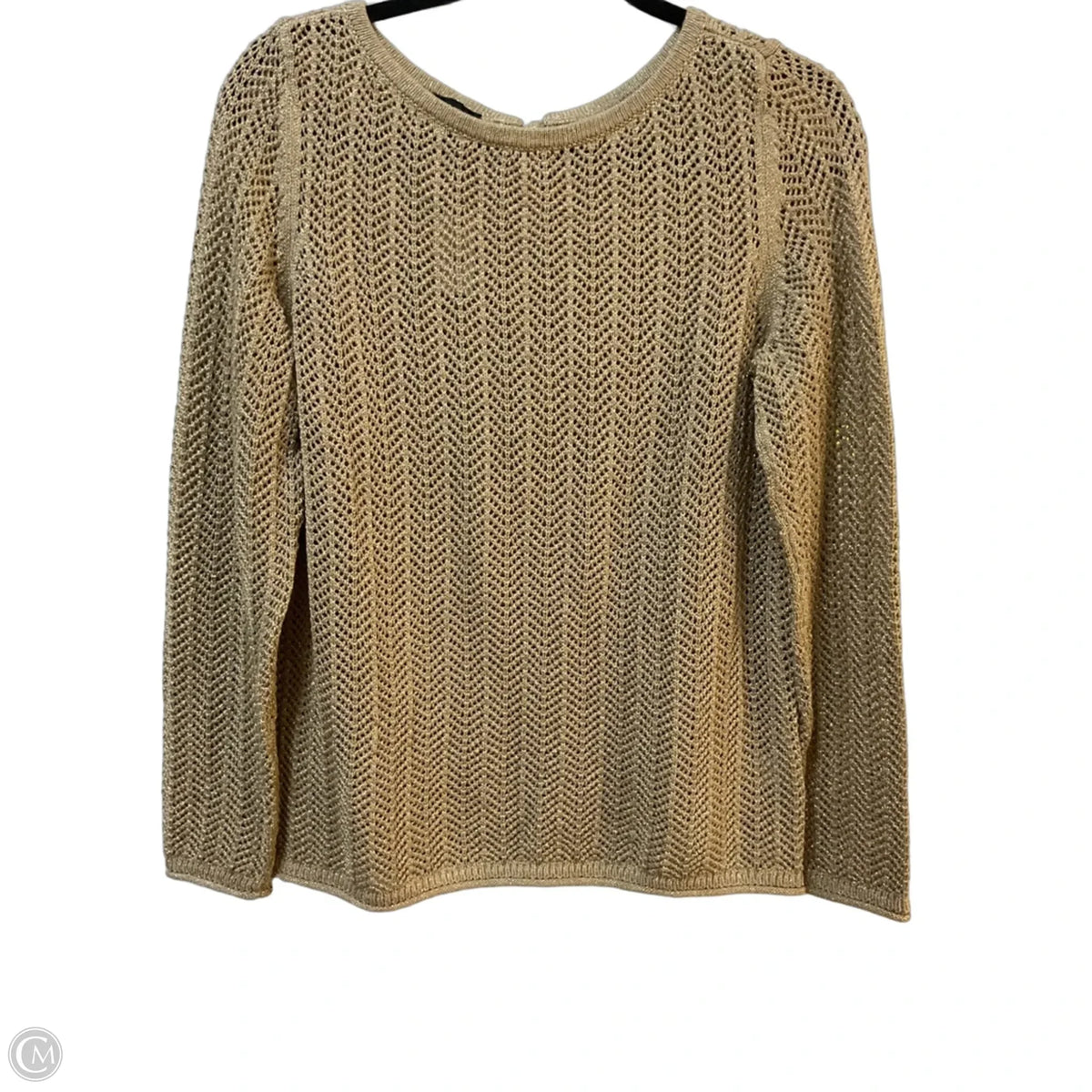 Sweater By Talbots In Tan, Size: S