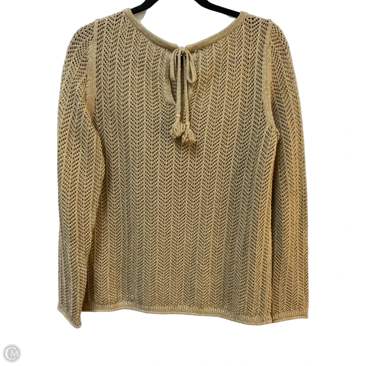 Sweater By Talbots In Tan, Size: S