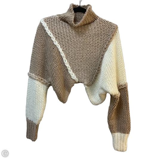 Sweater By Altard State In Tan & White, Size: Xs