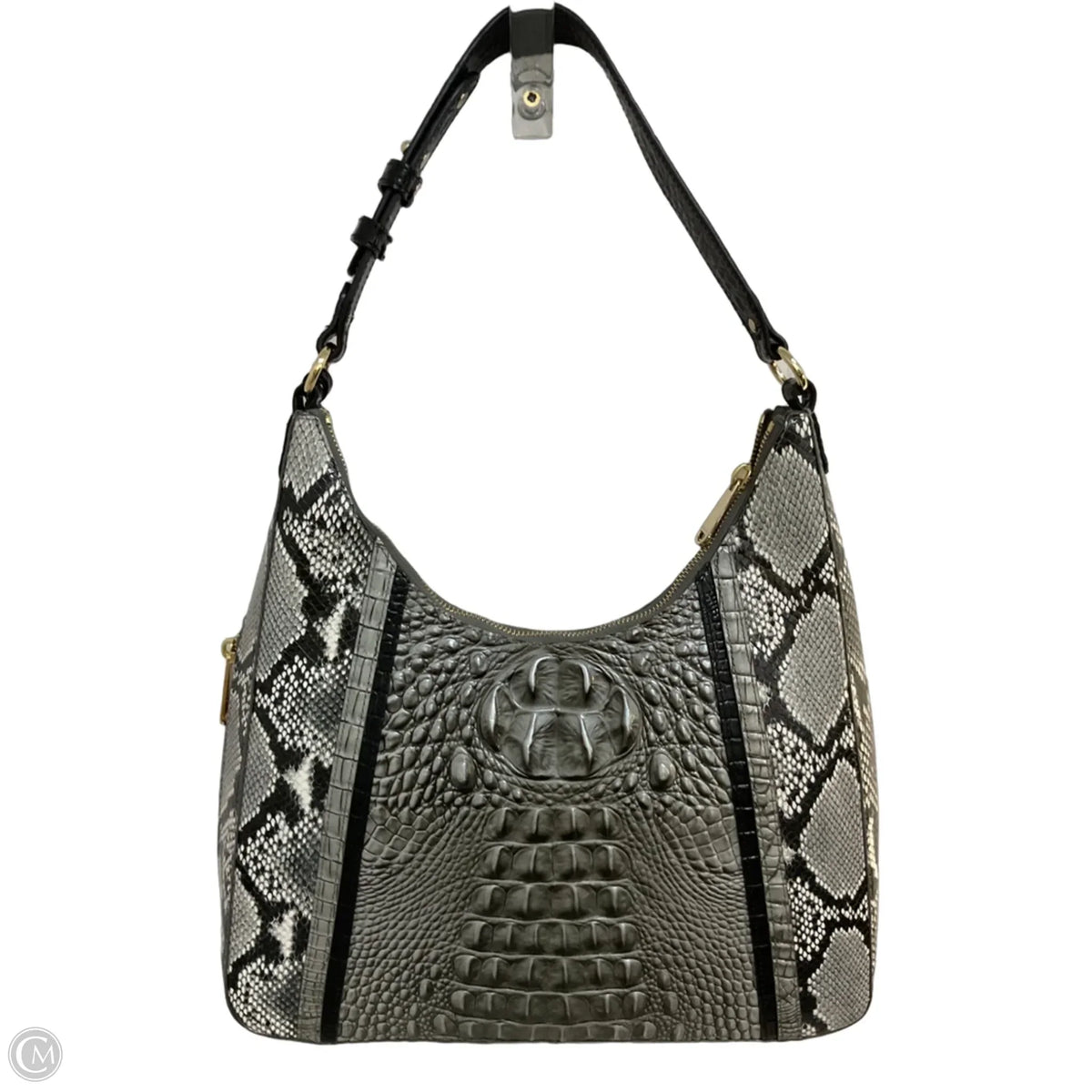 Handbag Designer By Brahmin, Size: Large