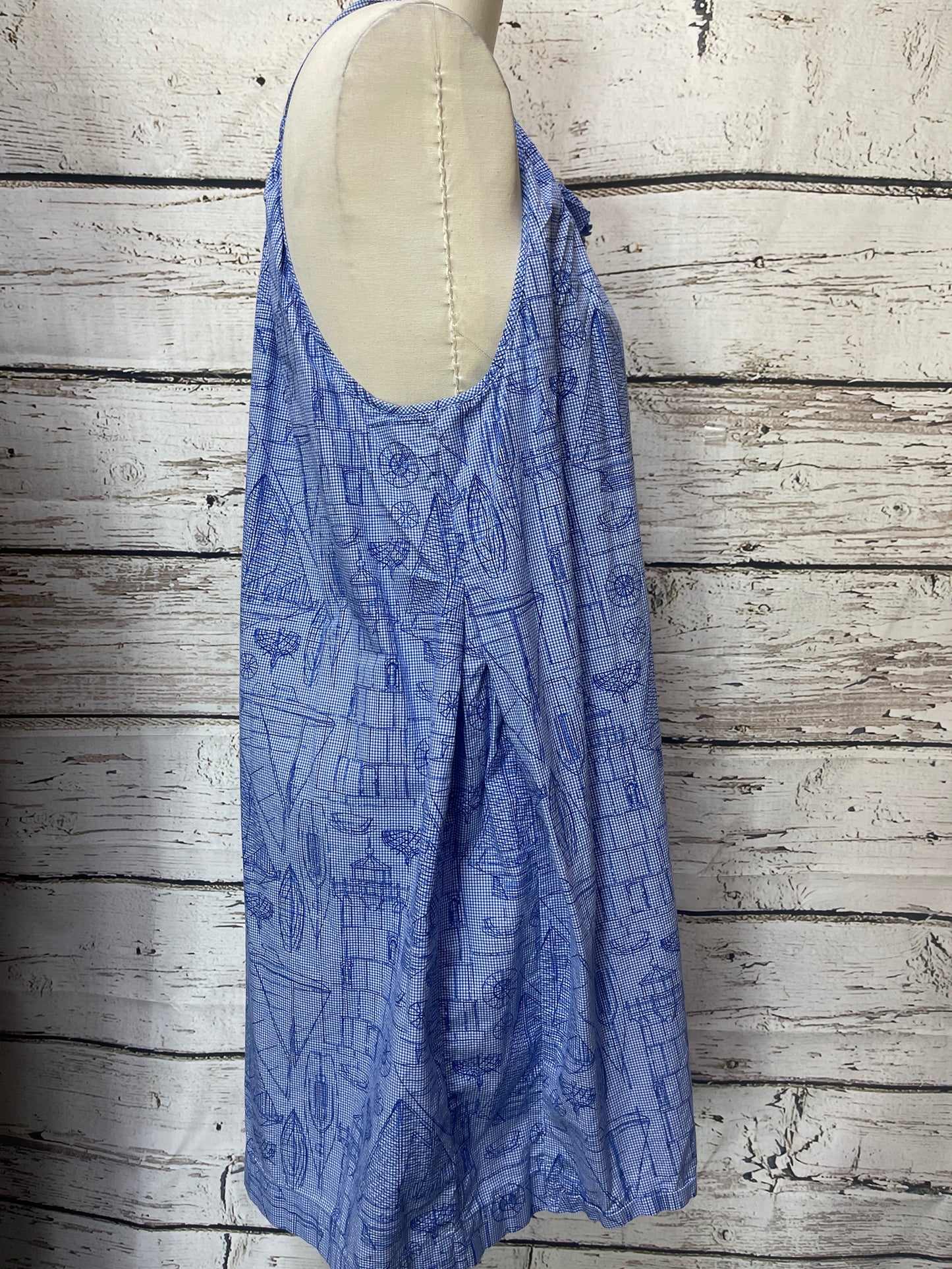 Dress Casual Short By Vineyard Vines In Blue, Size: L