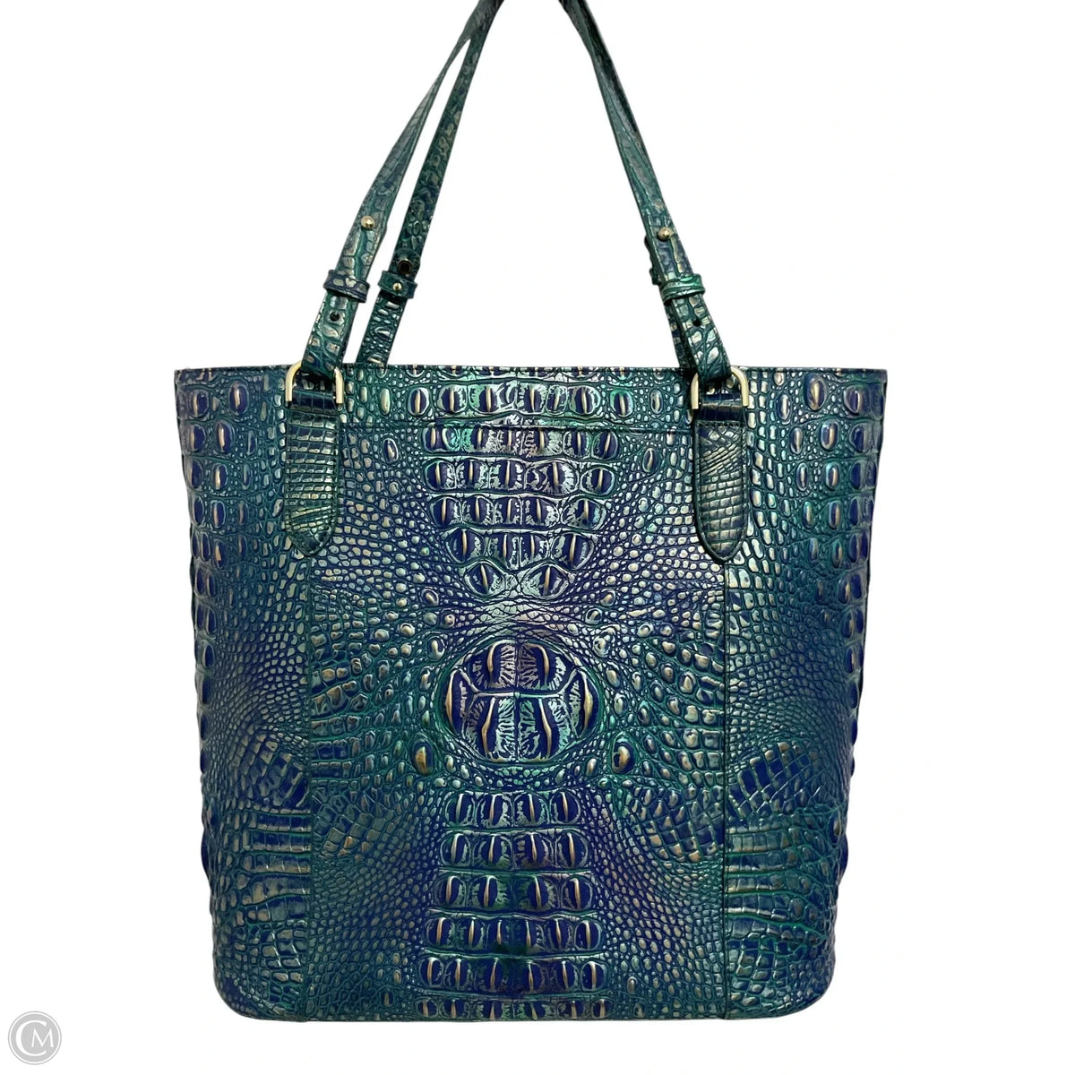 Tote Designer By Brahmin, Size: Large