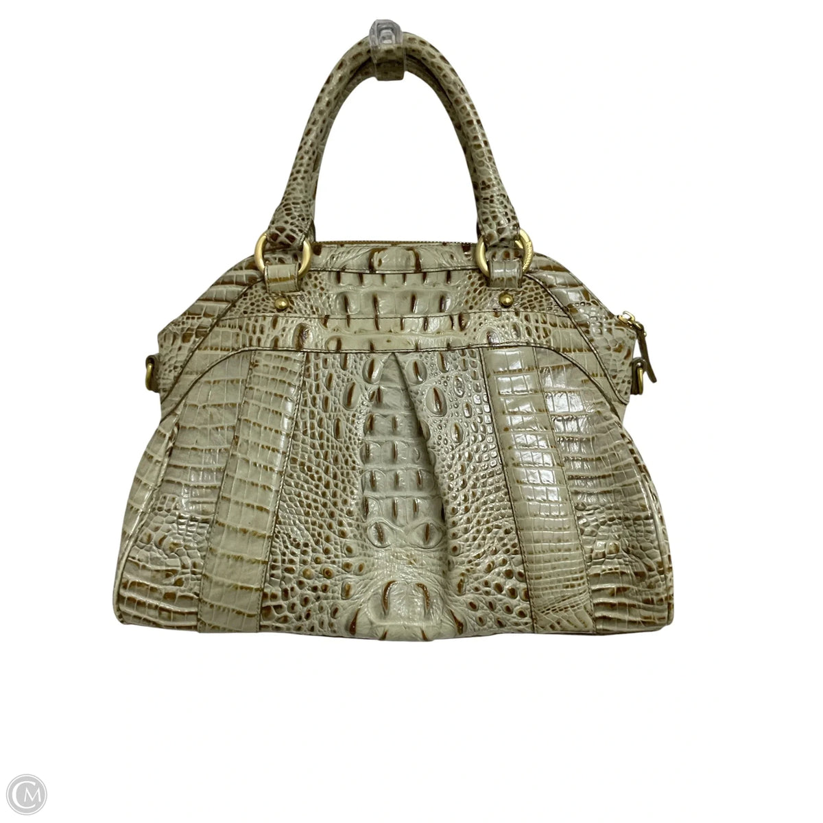 Handbag Designer By Brahmin, Size: Large
