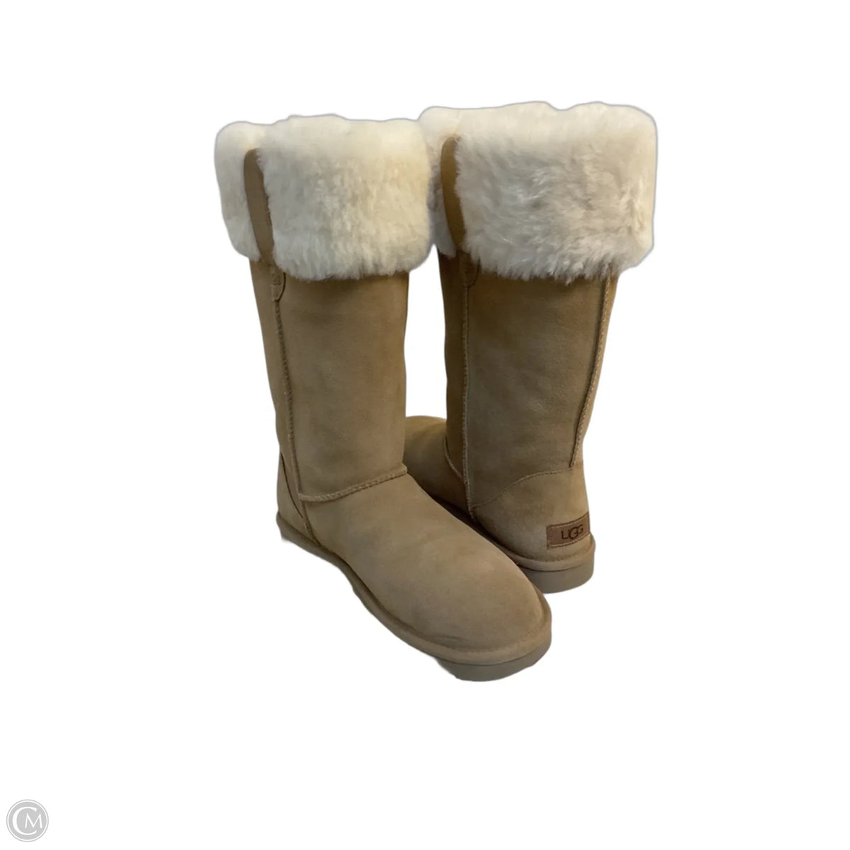 Boots Designer By Ugg In Tan, Size: 8