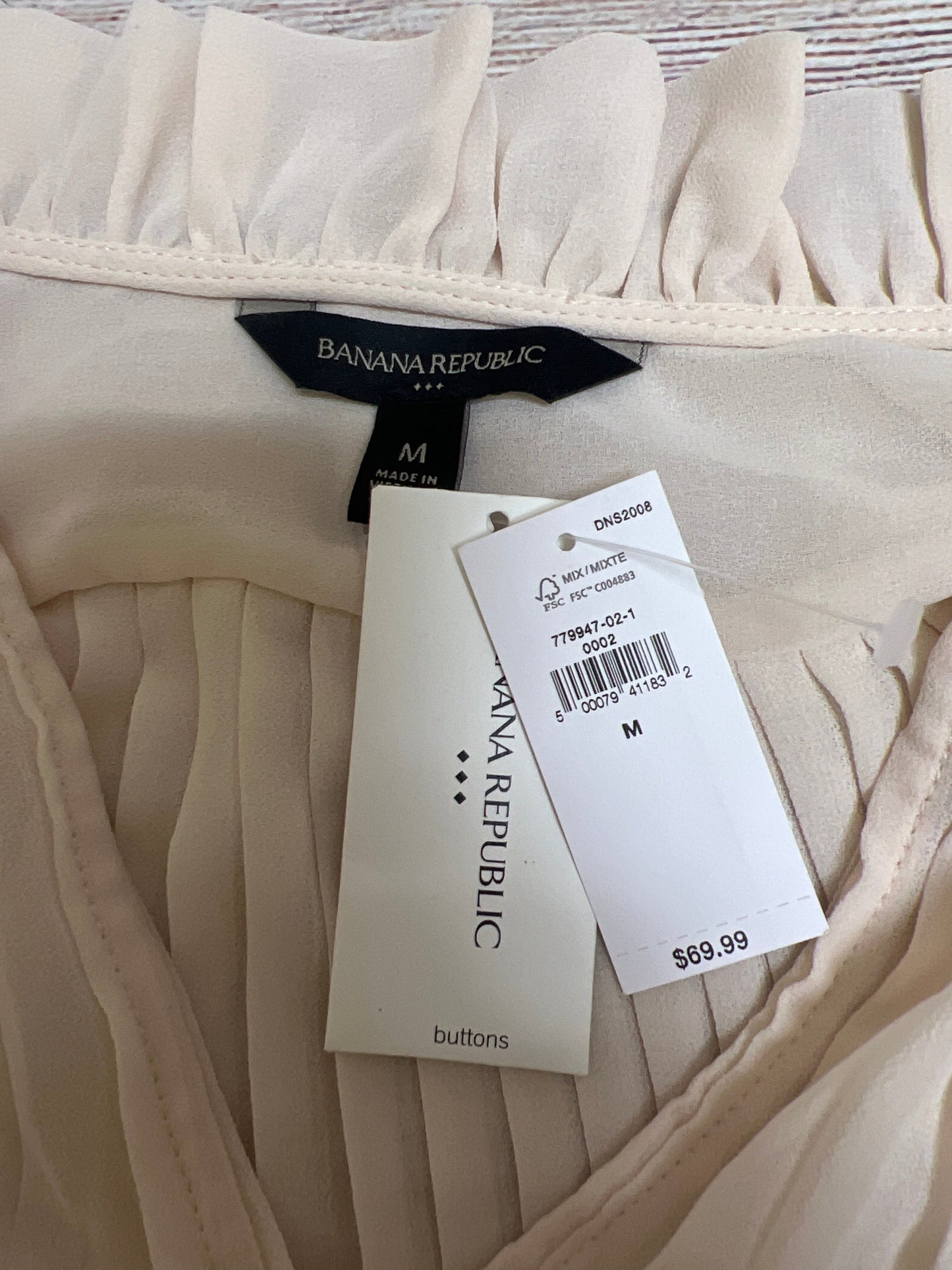 Top 2pc Long Sleeve By Banana Republic  Size: M
