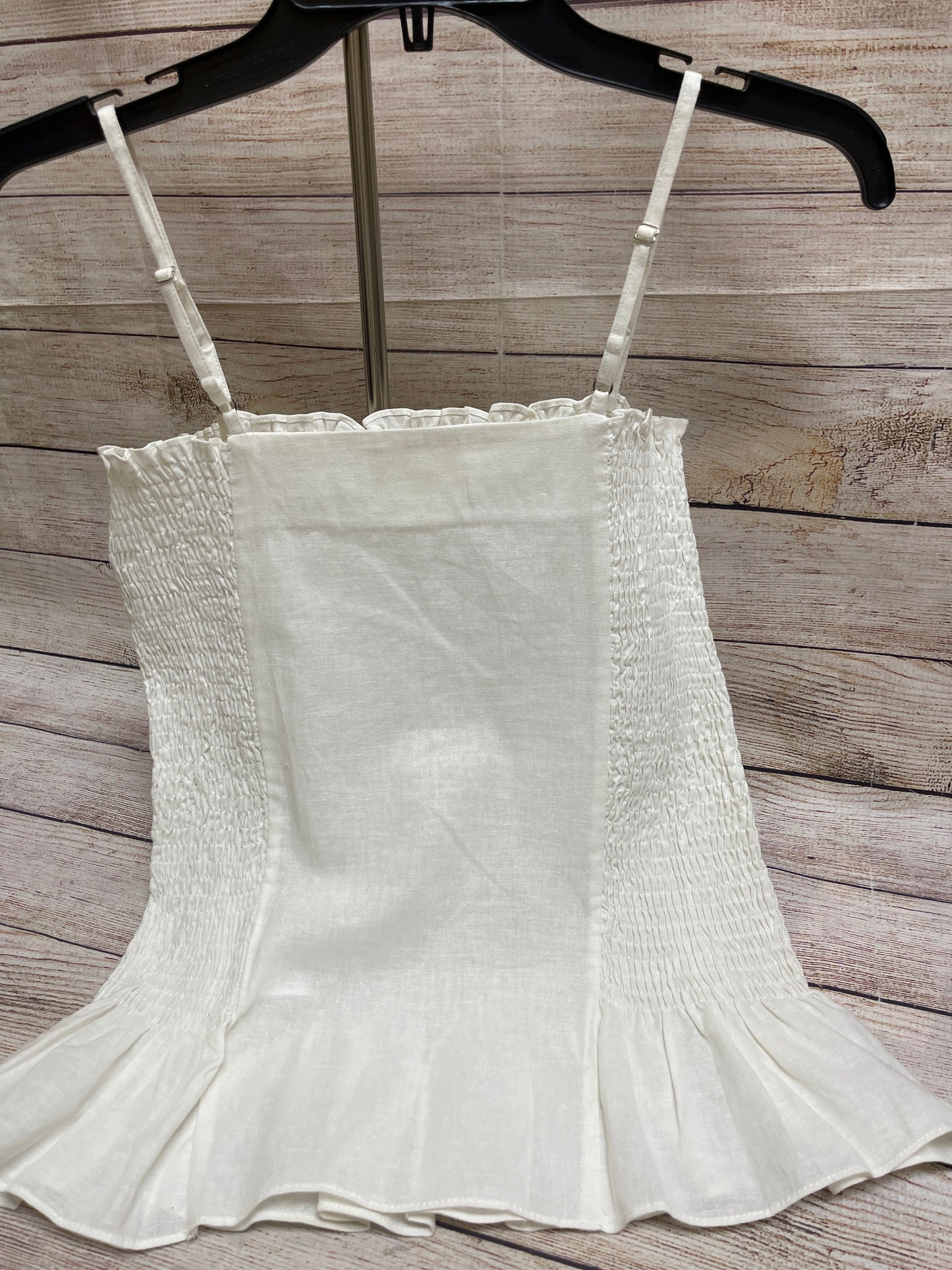 Cream Top Sleeveless Maeve, Size M