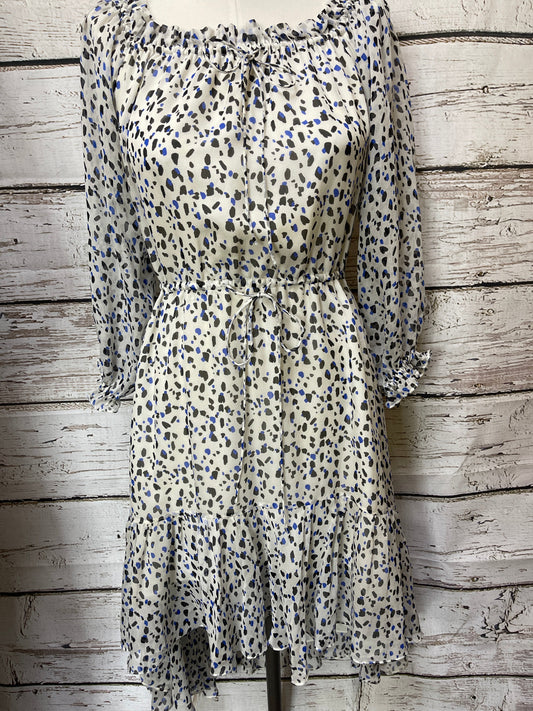 Animal Print Dress Designer Diane Von Furstenberg, Size Xs