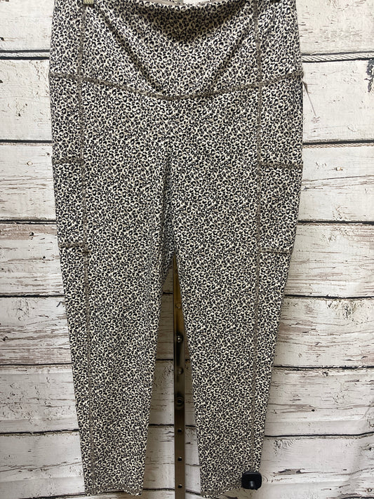 Athletic Leggings By Zenergy By Chicos In Animal Print, Size: M