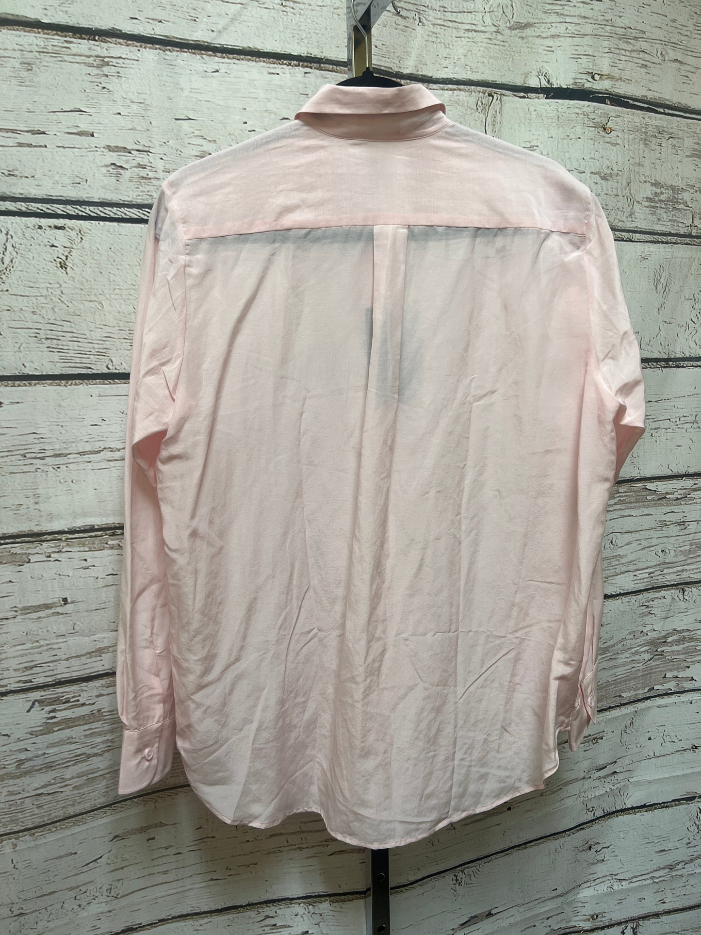 Pink Top Long Sleeve Cmc, Size L