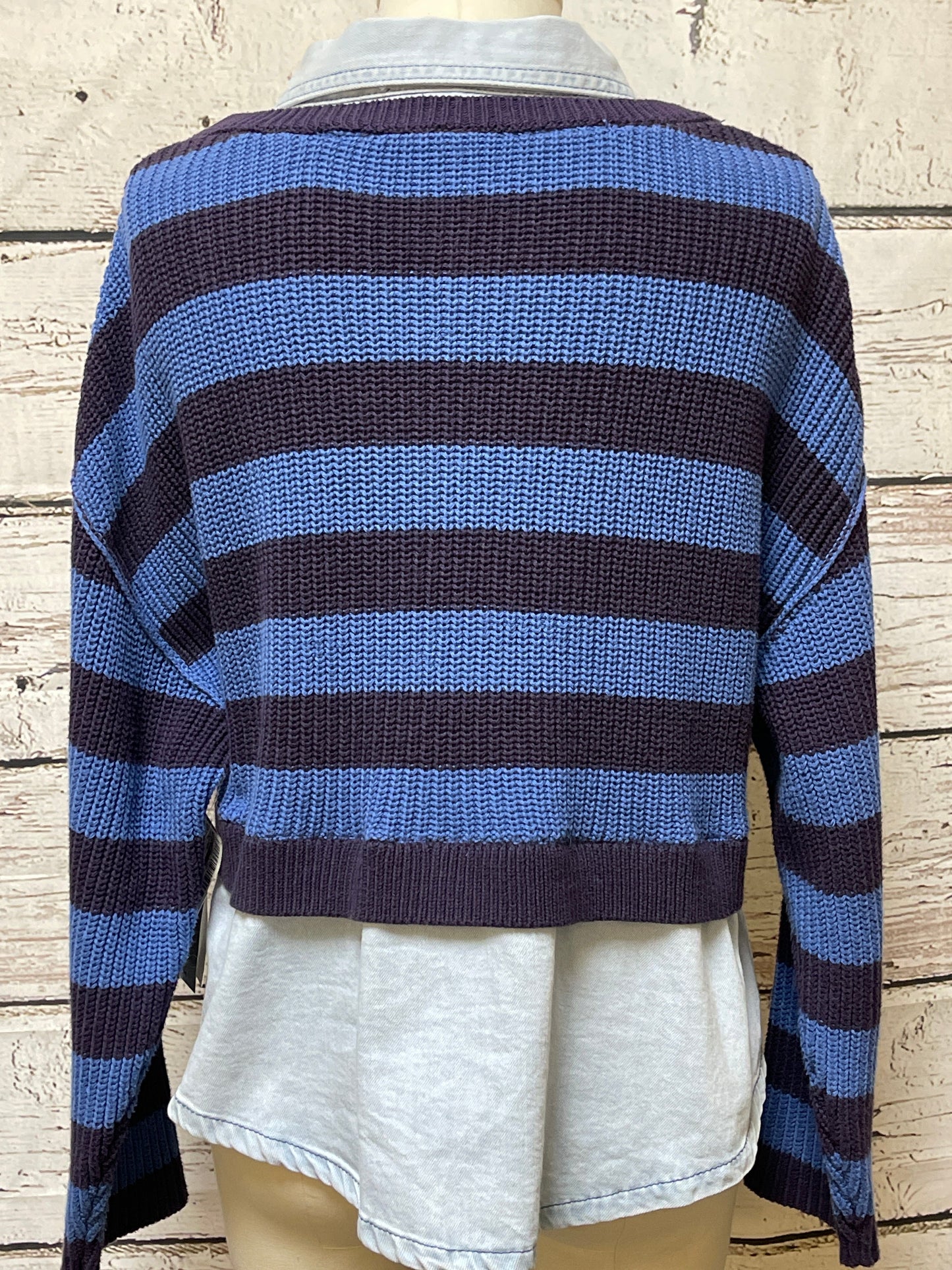 Sweater By Pilcro In Blue, Size: Petite  M