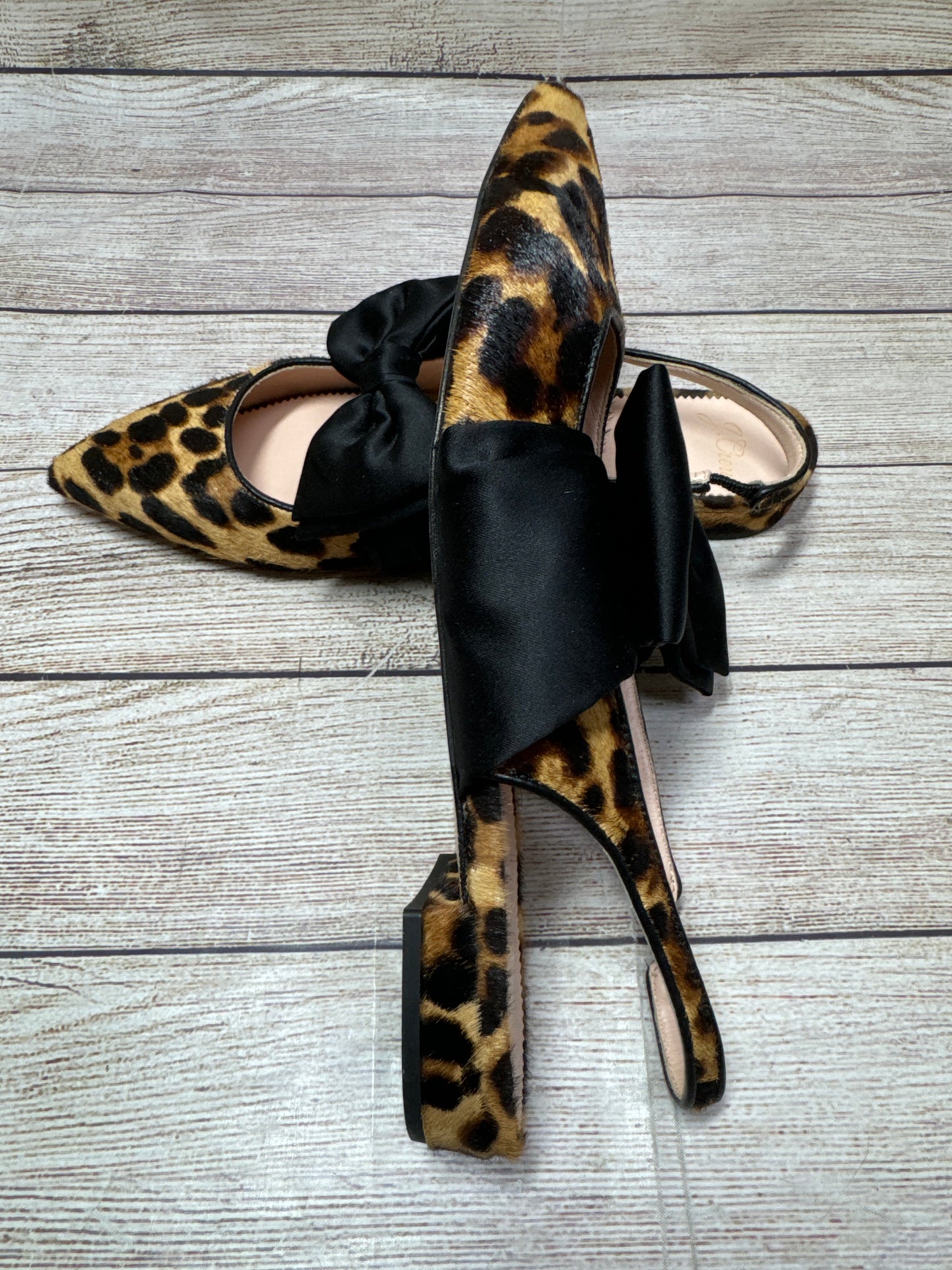 Shoes Flats By J. Crew In Animal Print, Size: 8