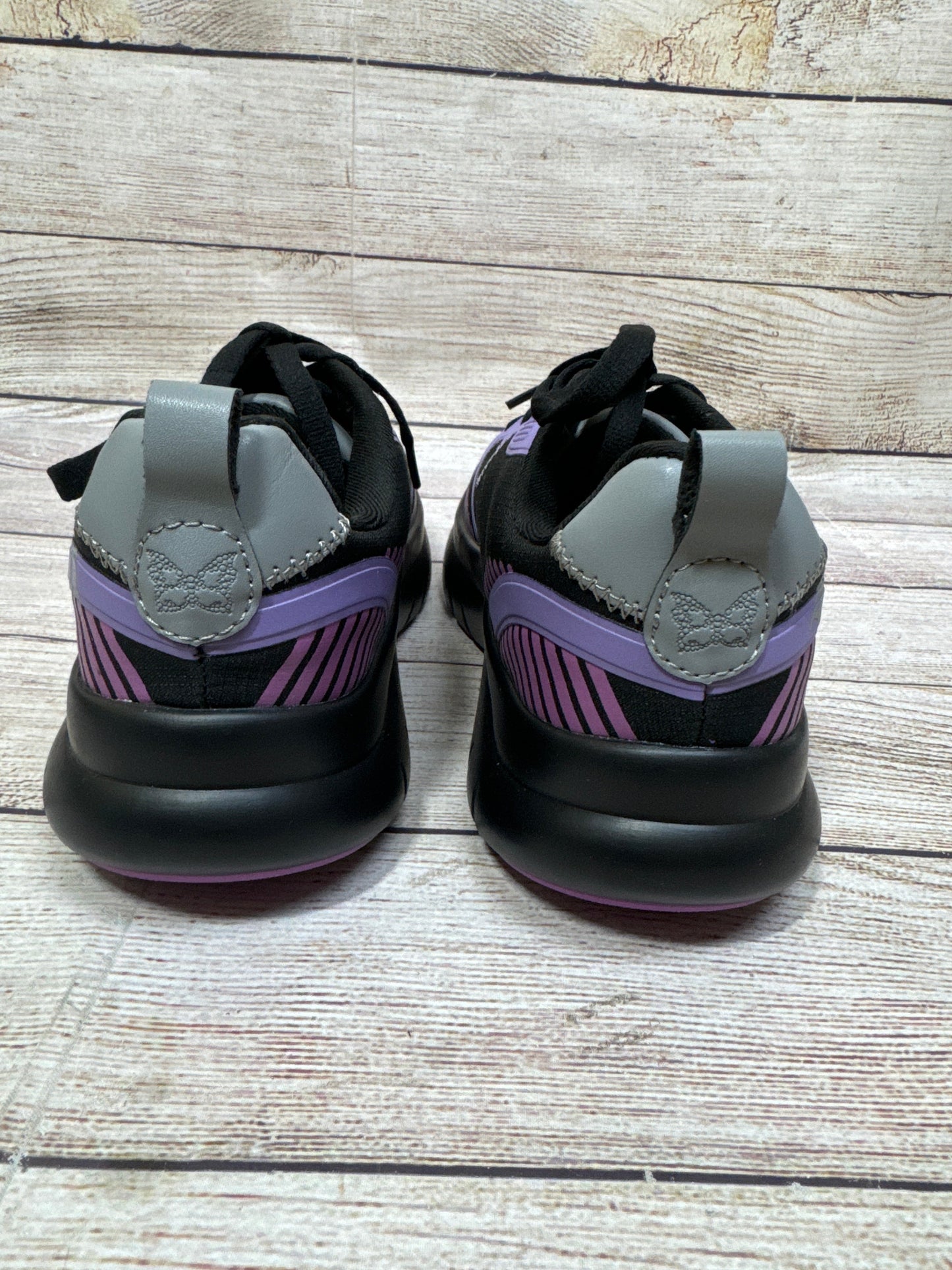 Shoes Sneakers Platform By Alegria In Black & Purple, Size: 6.5