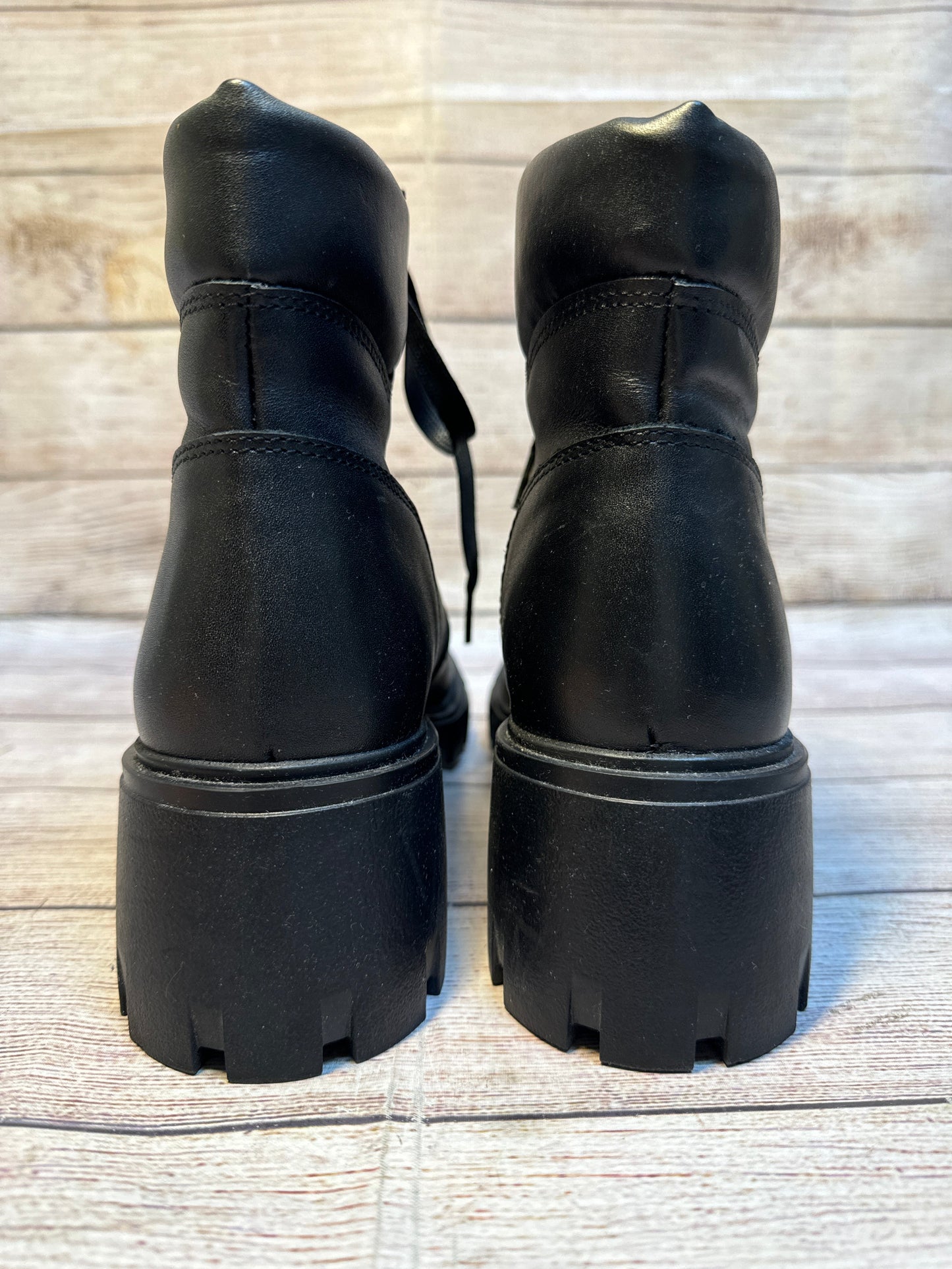 Boots Combat By Steve Madden In Black, Size: 9