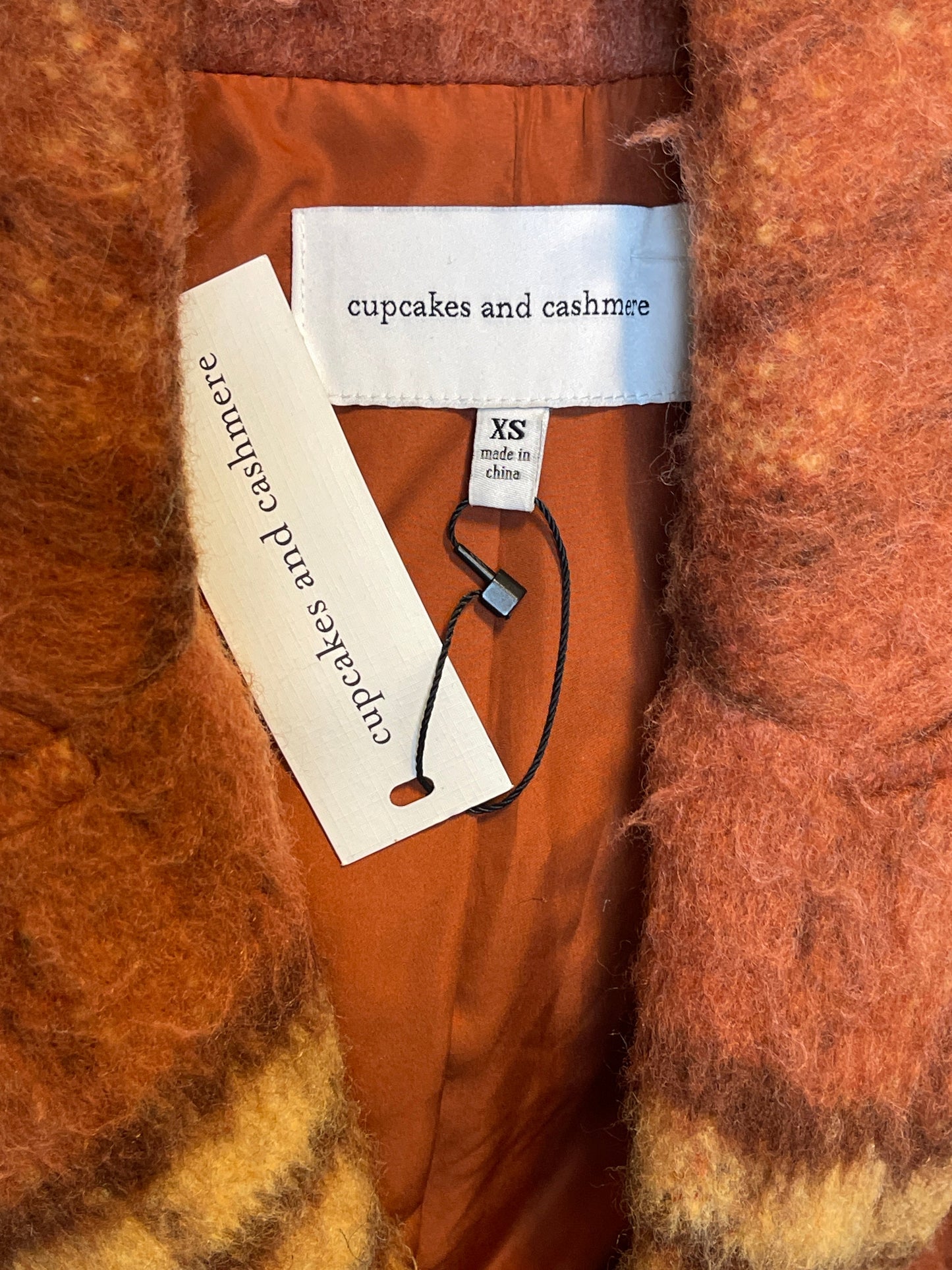 Coat Other By Cupcakes And Cashmere In Orange, Size: Xs