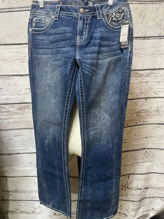 Jeans Boot Cut By Miss Me In Blue Denim, Size: 8