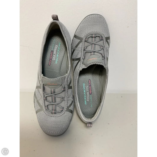 Shoes Sneakers By Skechers In Grey, Size: 8