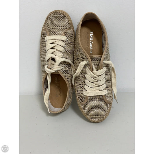 Shoes Sneakers By Emu In Beige, Size: 9