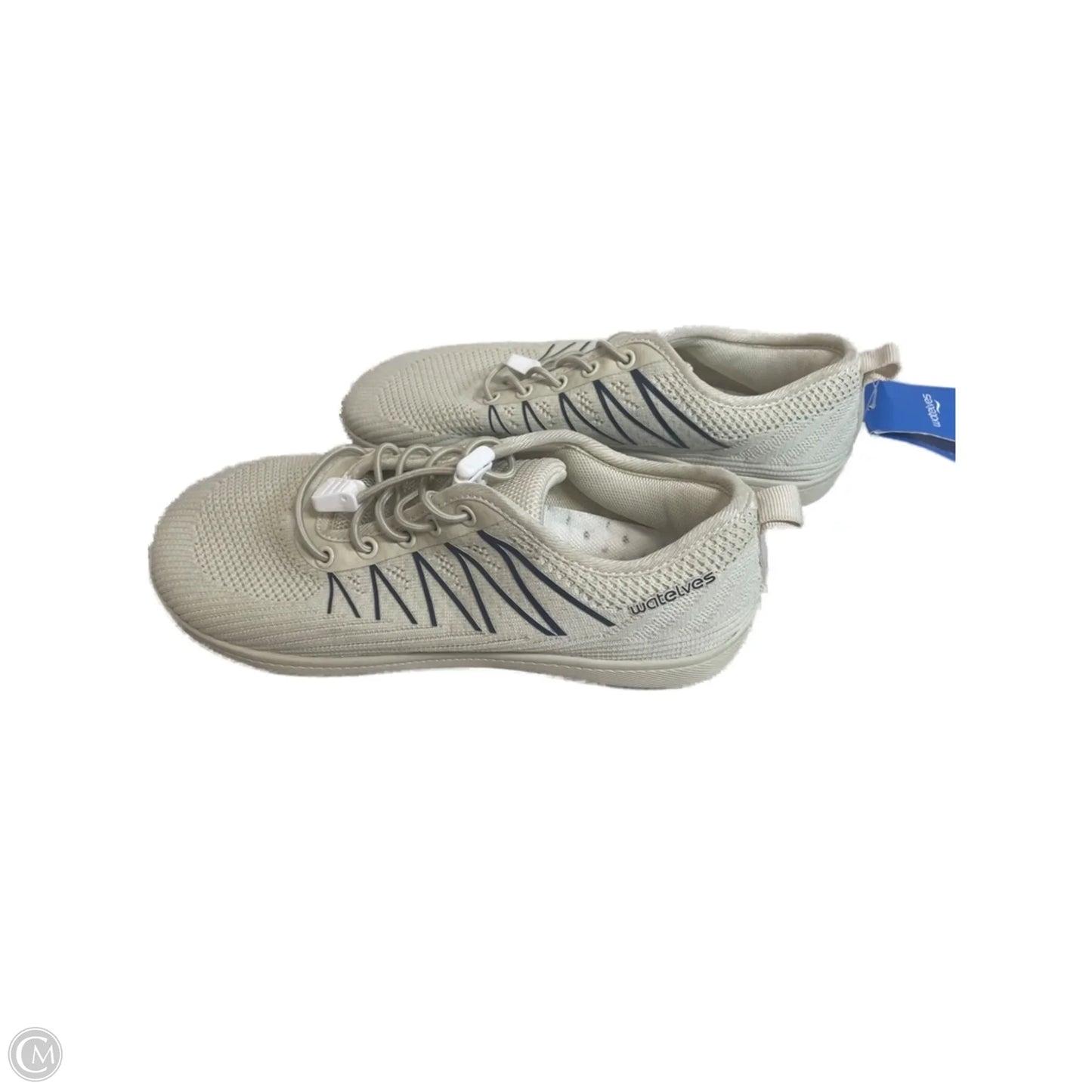 Shoes Sneakers By Clothes Mentor In Beige, Size: 6.5