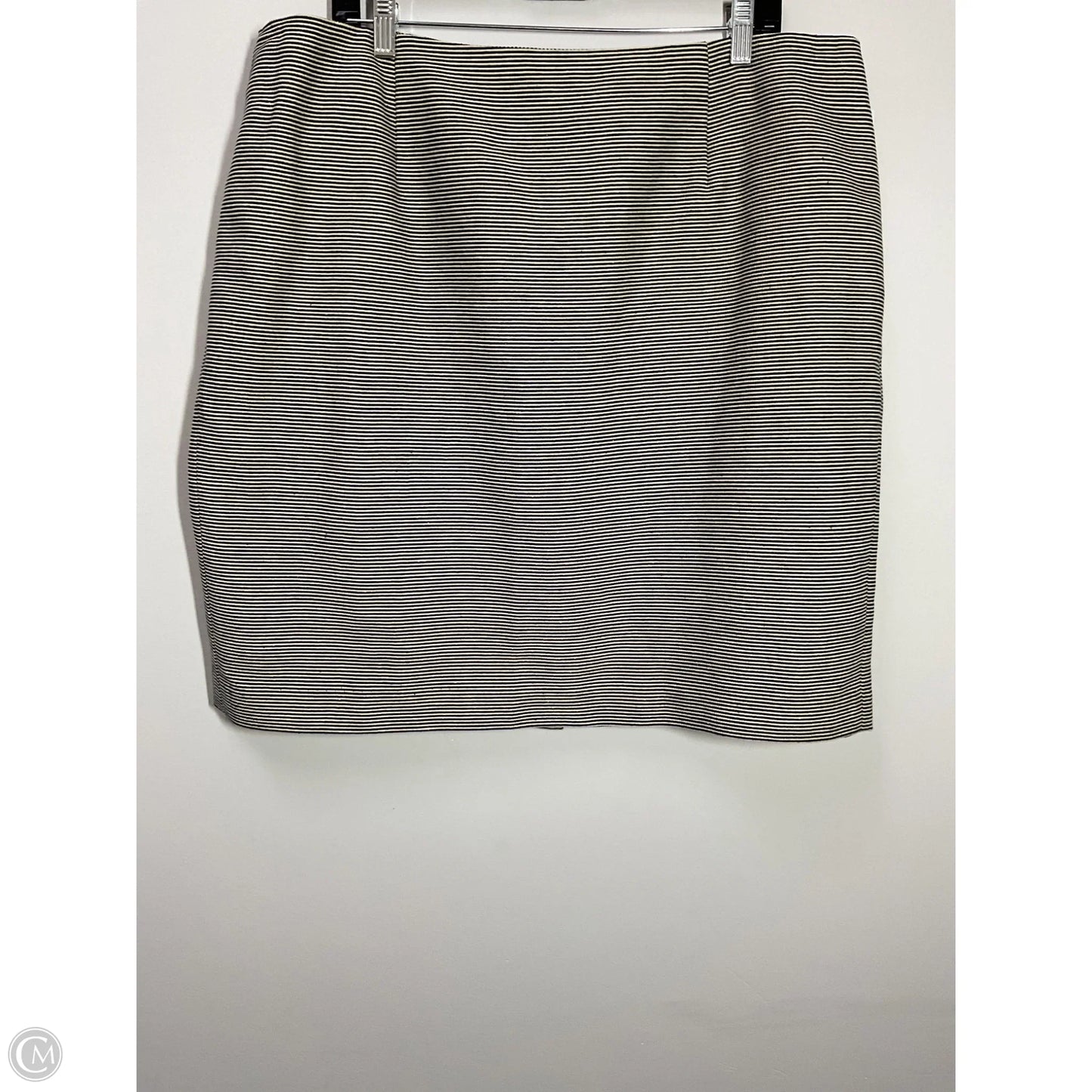 Skirt Mini & Short By Talbots In Blue & Cream, Size: 20