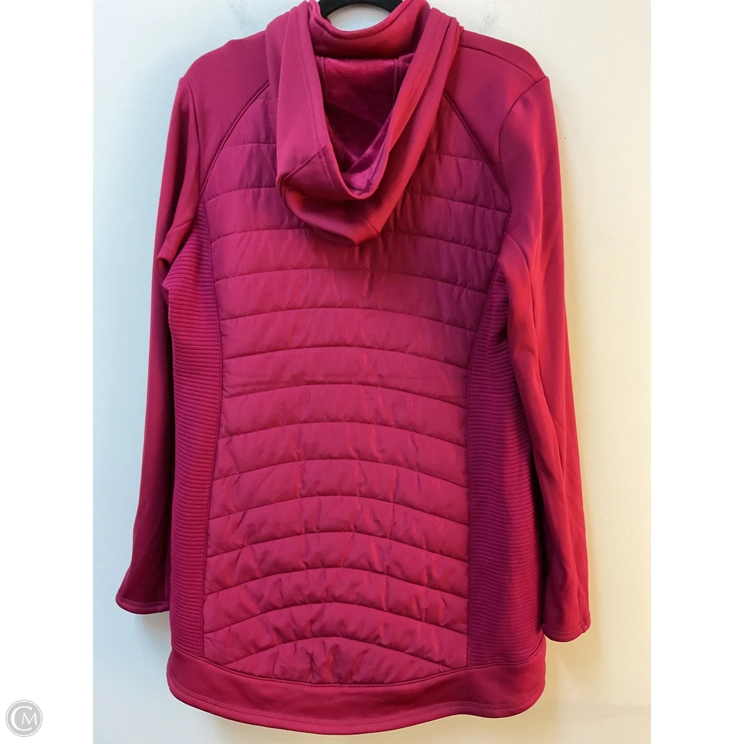 Jacket Puffer & Quilted By Tek Gear In Maroon, Size: Xl