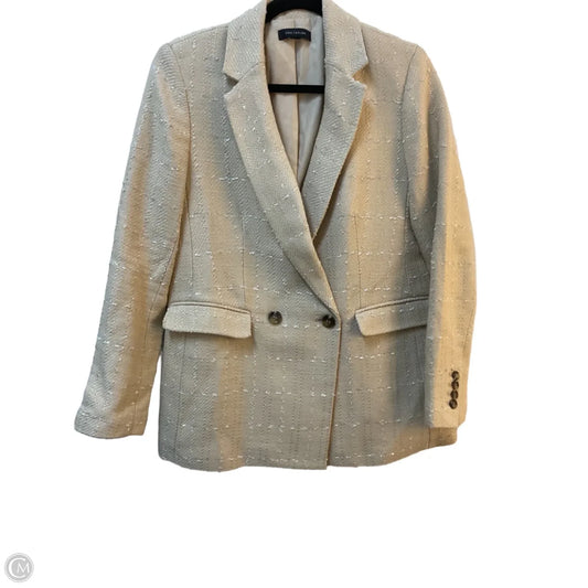 Blazer By Ann Taylor In Beige, Size: L