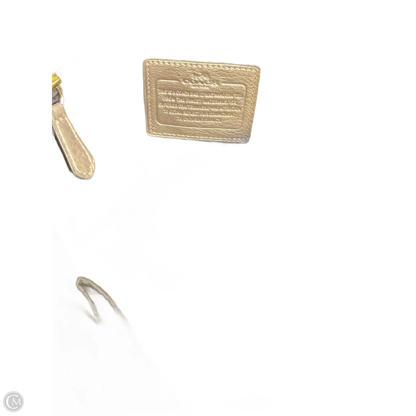 Handbag Designer By Coach, Size: Medium