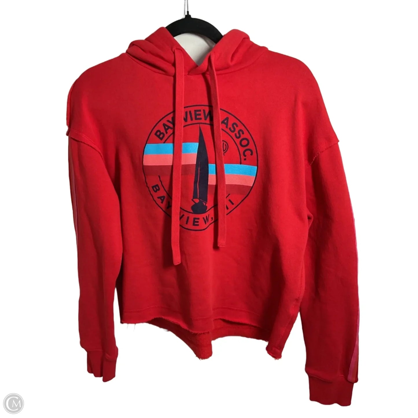 Sweatshirt Hoodie By Cme In Red, Size: S