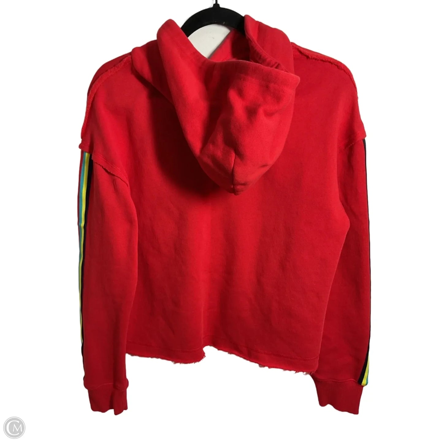 Sweatshirt Hoodie By Cme In Red, Size: S