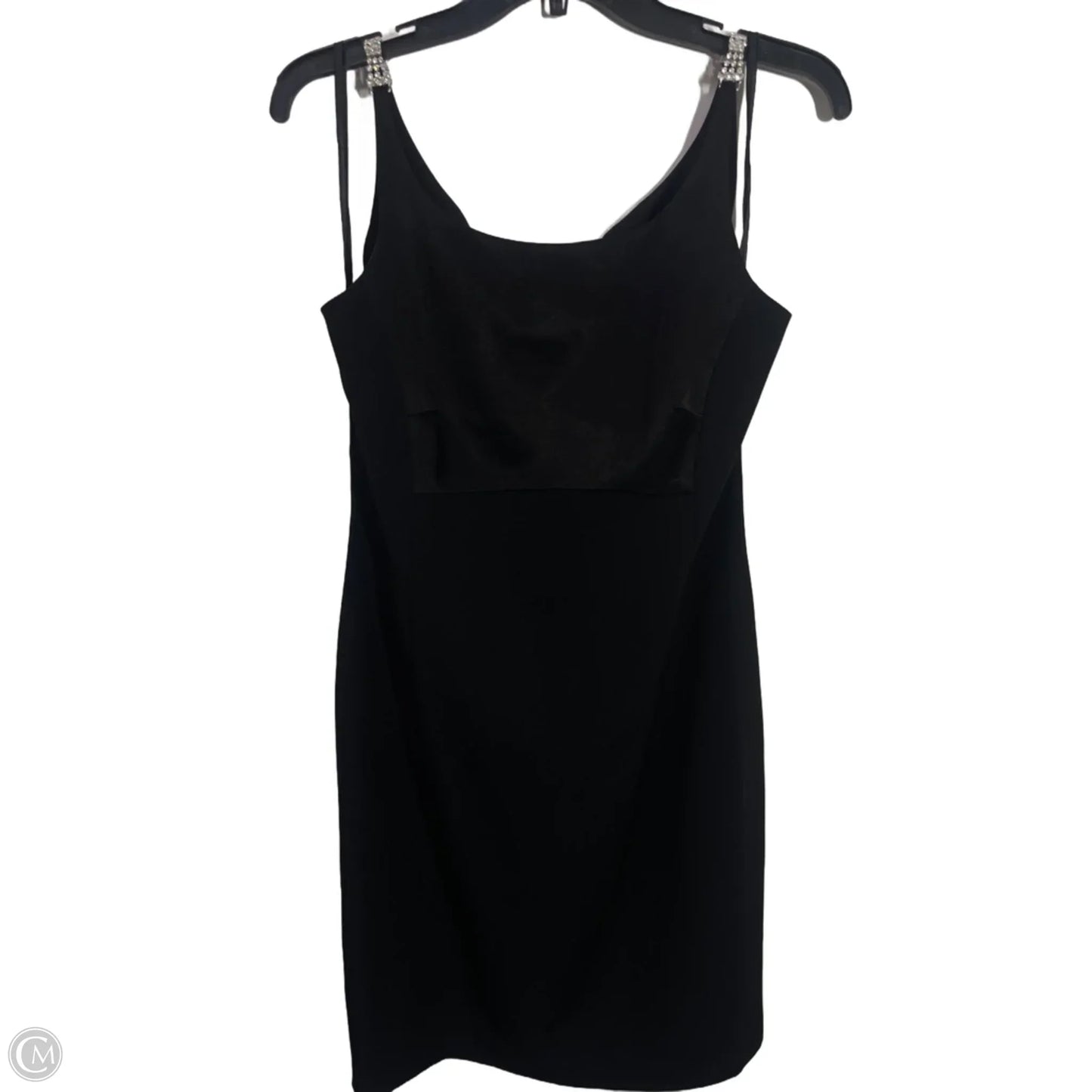 Dress Party Short By Carole Little In Black & Silver, Size: M