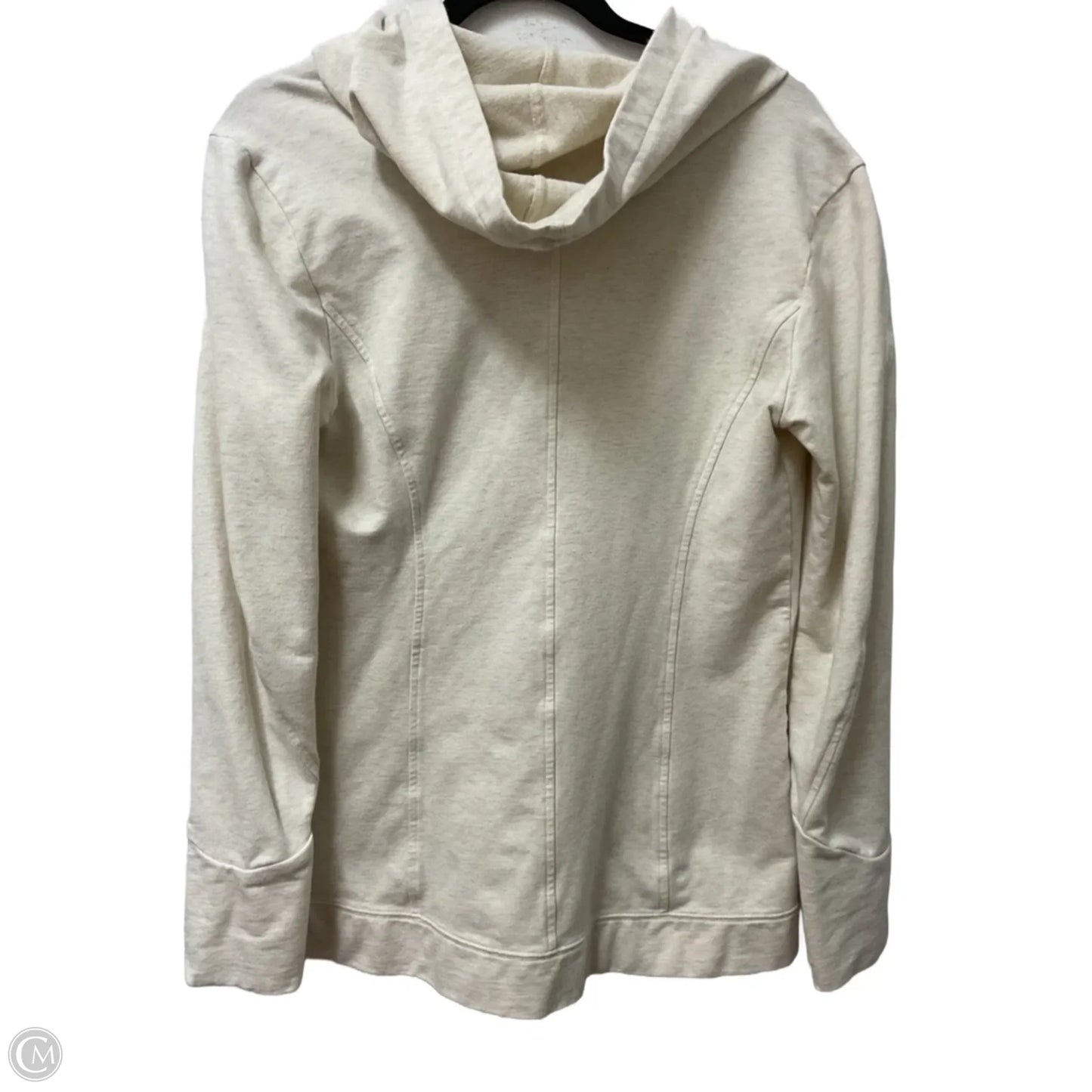 Athletic Jacket By The North Face In Cream, Size: M