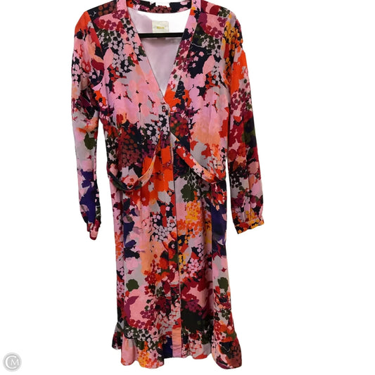 Dress Party Midi By Maeve In Floral Print, Size: S