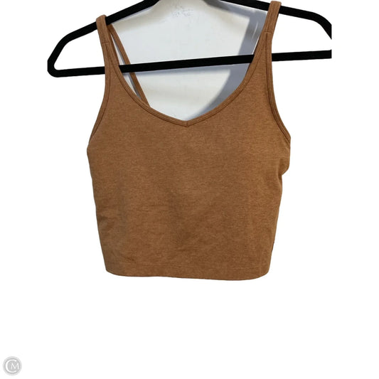 Athletic Tank Top By Vuori In Tan, Size: S