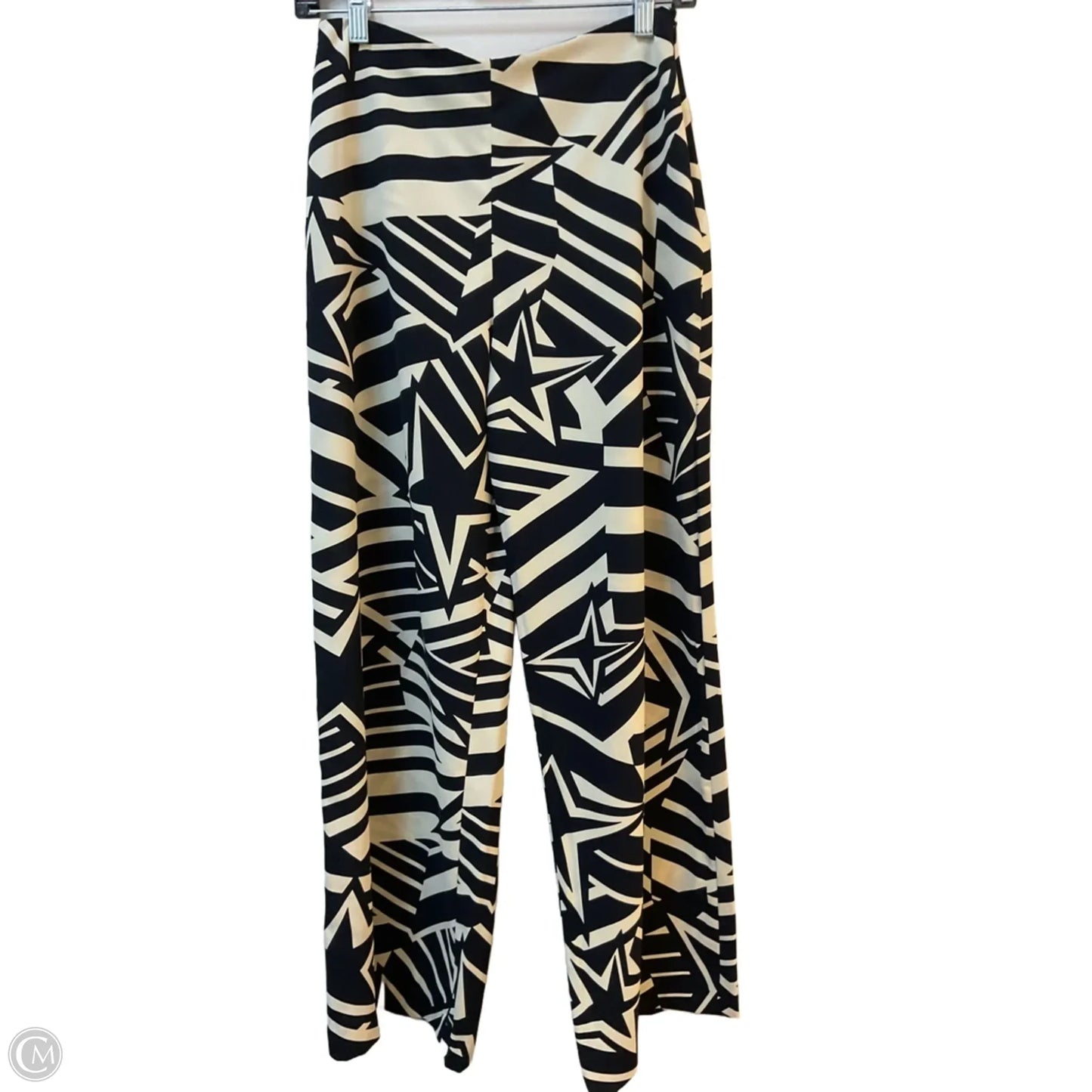 Pants Dress By Cma In Blue & Cream, Size: S