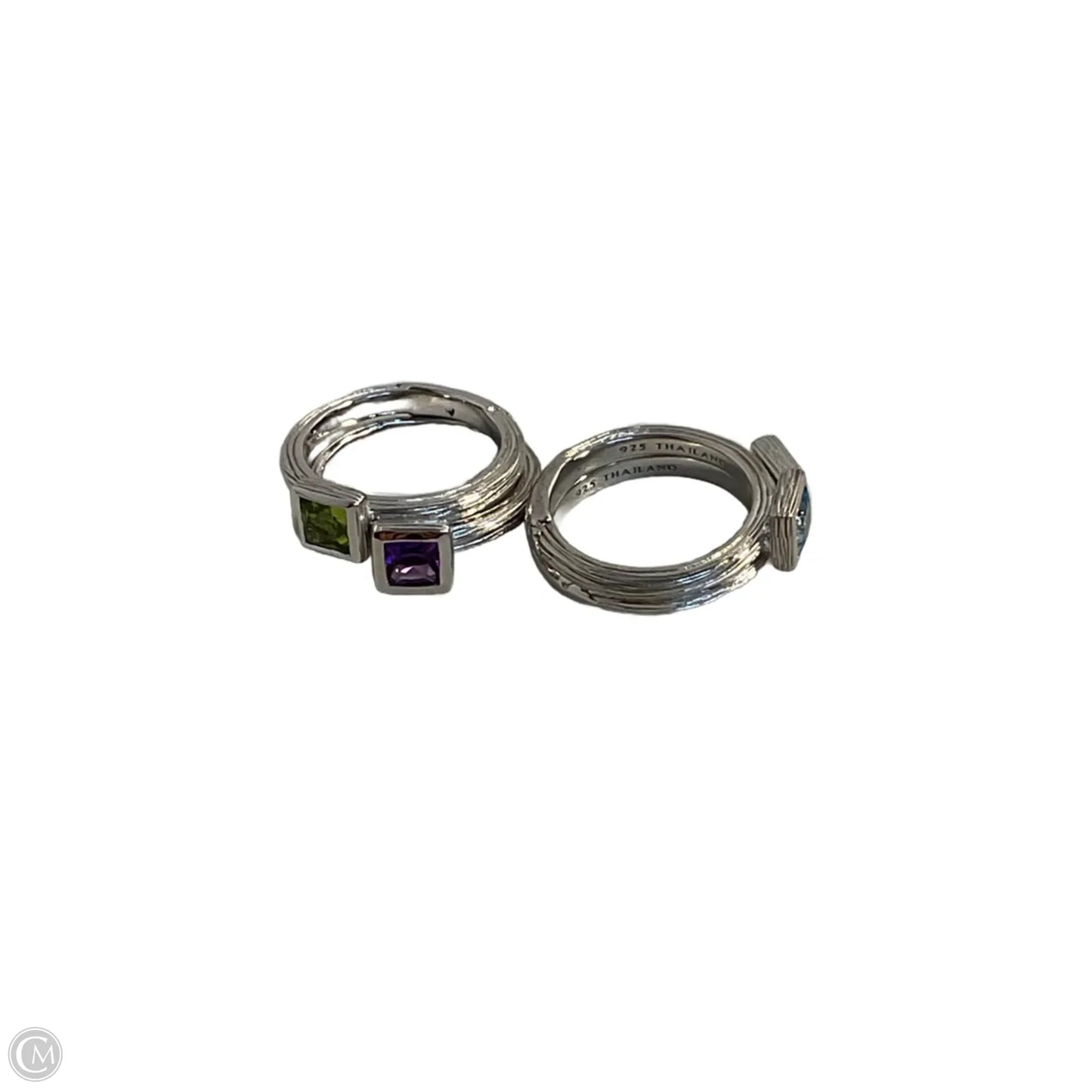 Ring Stackable By Cmb, Size: 04 Piece Set